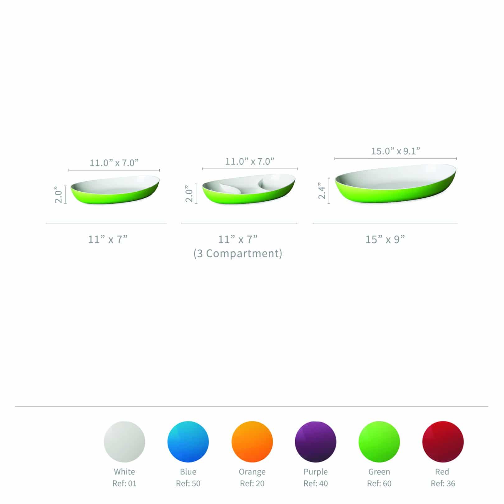 Coco Serving Trays Specifications