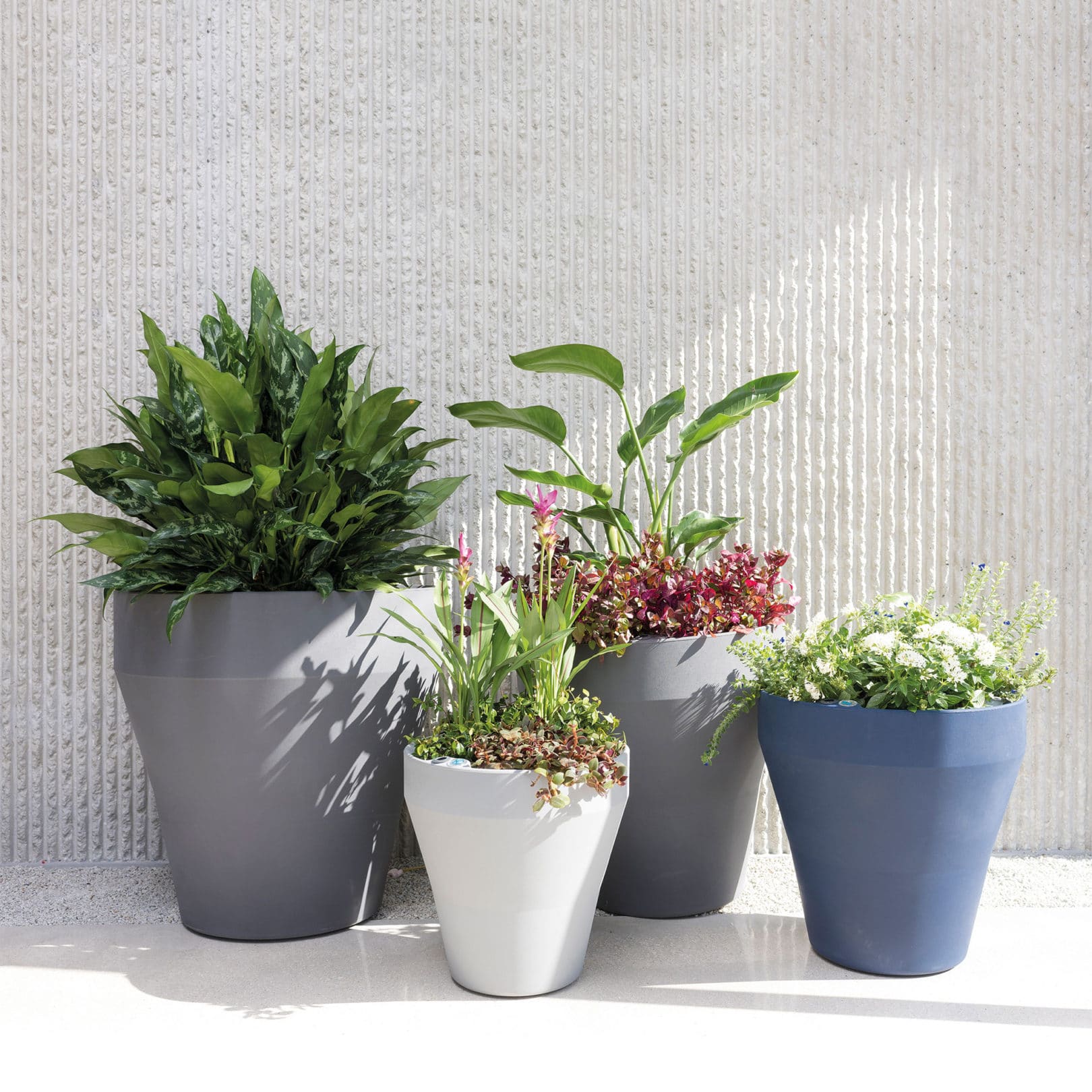 Rim Planters Self Watering TruDrop