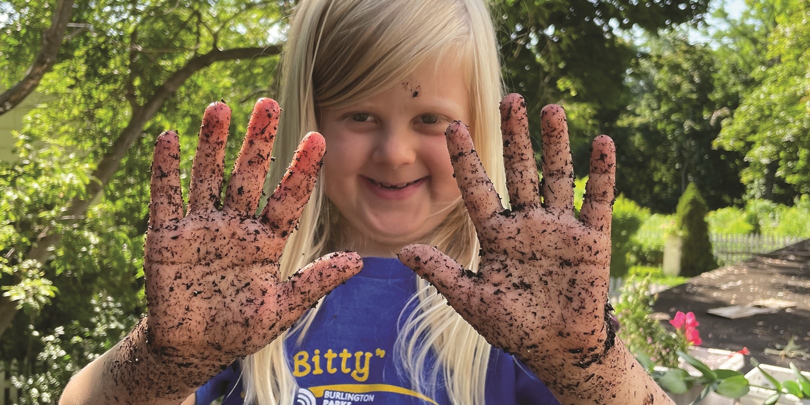 Herb gardening with kids