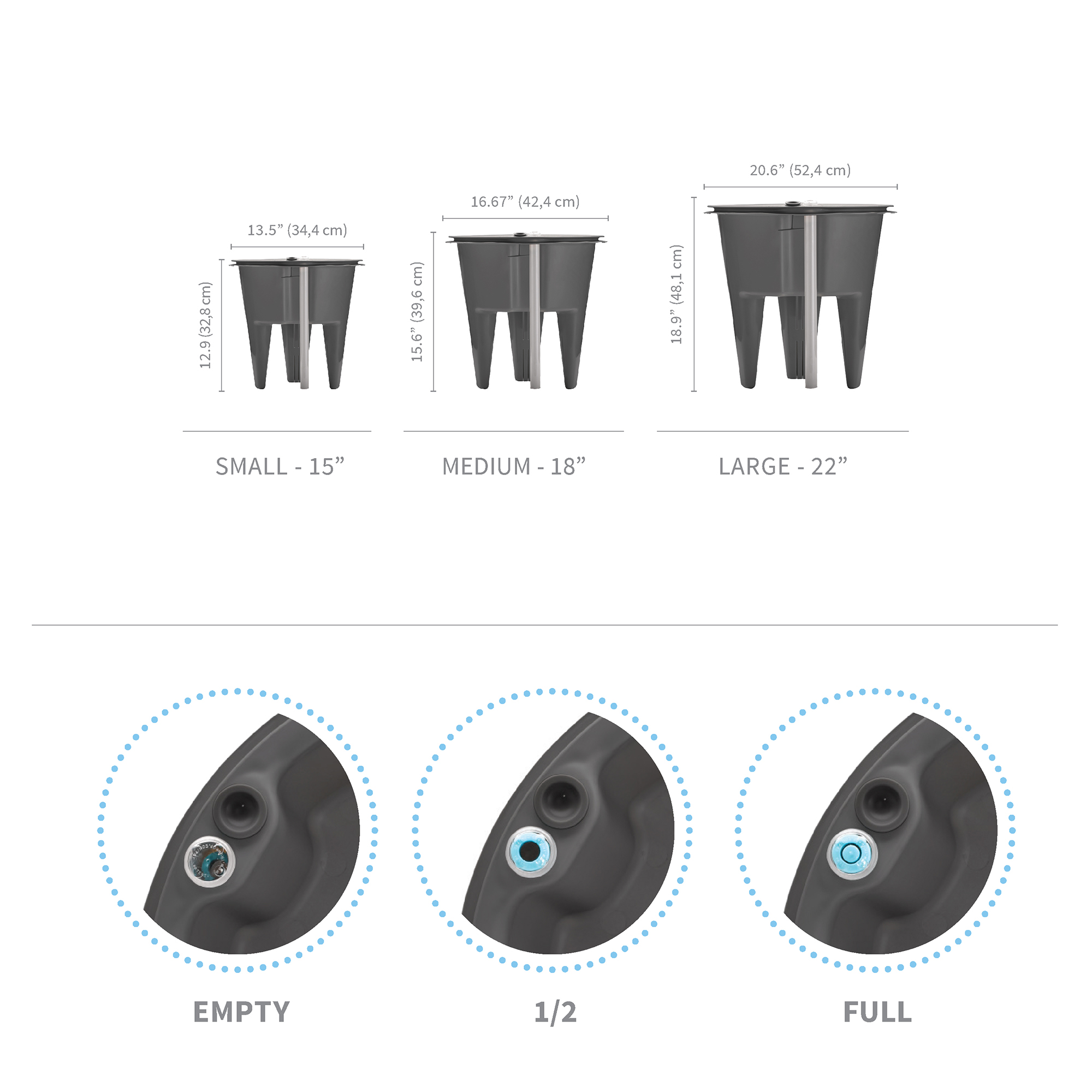 insert for trudrop flex planters