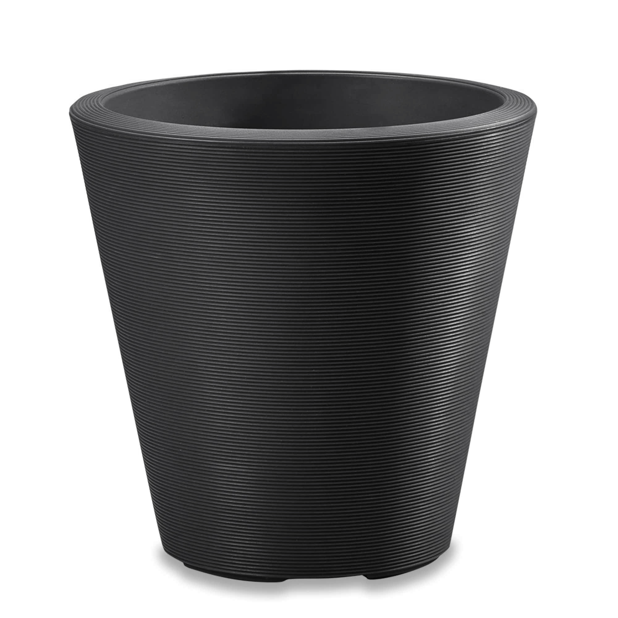 Madison Planter in Caviar Black