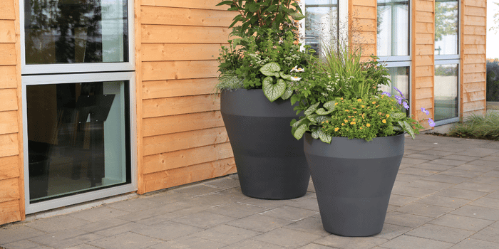 Rim planters